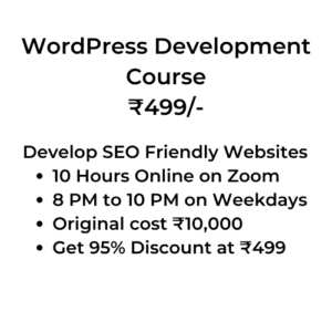 WordPress Development Course